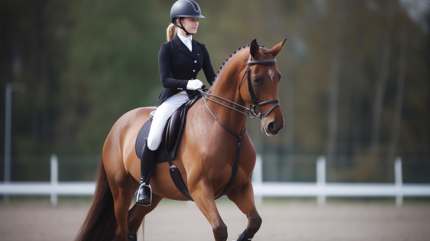 Quelle reprise de dressage doit-on connaître pour le galop galop 1 