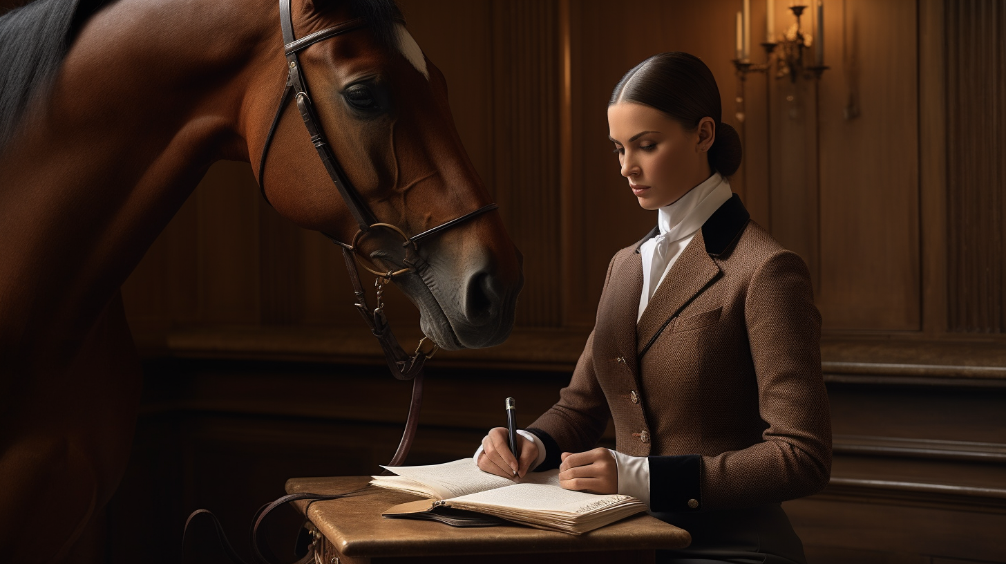 Quelle reprise de dressage doit-on connaître pour le galop galop 1 l