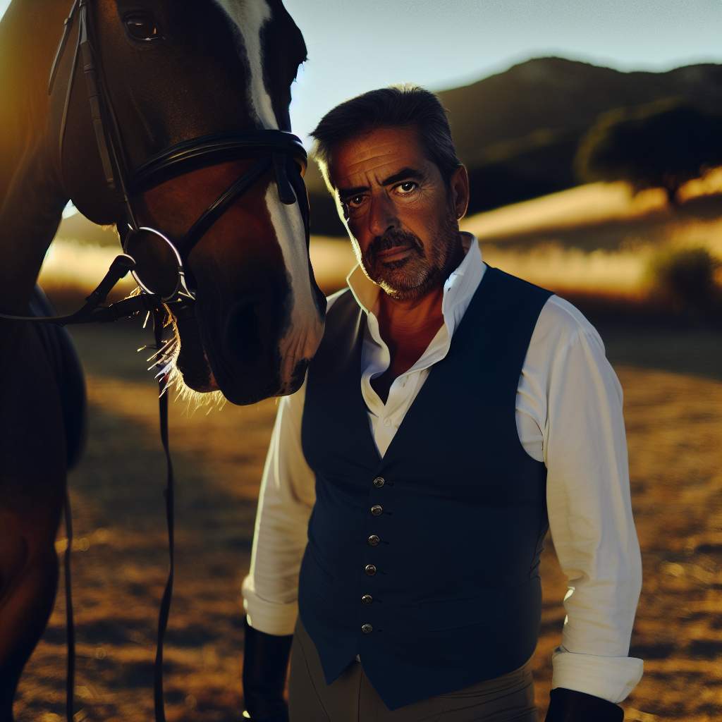 Équitation hommes: secrets du lien cavalier-cheval