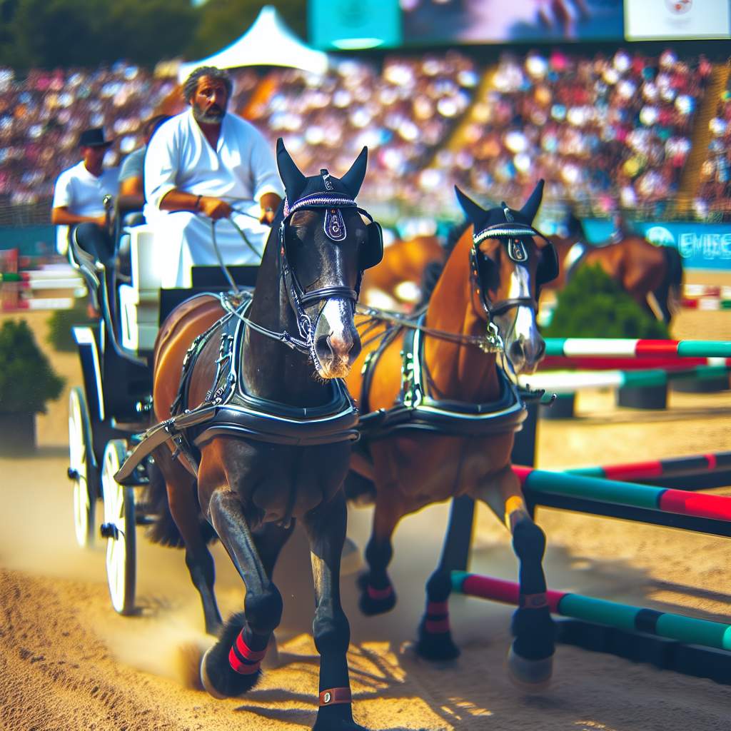 Concours équestre Bordeaux : découvrez l'attelage